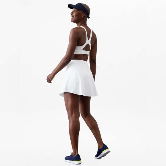 NWT Athleta Ace Advantage 15 1/2” White Skort Size Large. - Picture 5 of 8